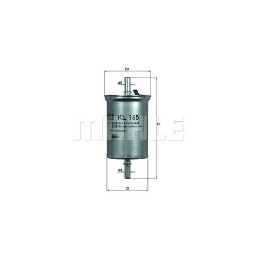 Kraftstofffilter KNECHT KL 165 f&uuml;r MERCEDES-BENZ SMART