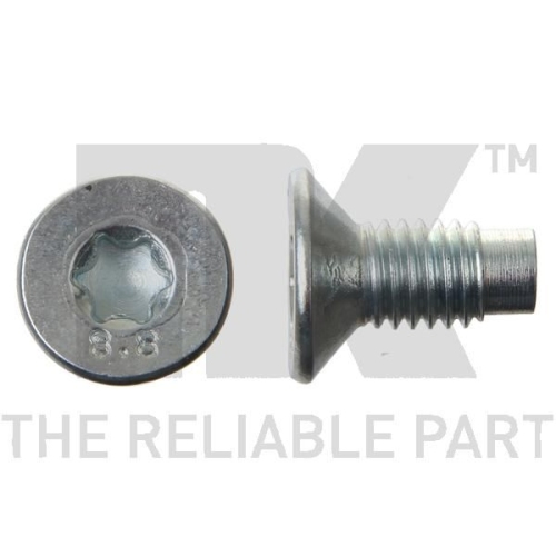 Schraube, Bremsscheibe NK 89011663 f&uuml;r RENAULT, Hinterachse, Vorderachse