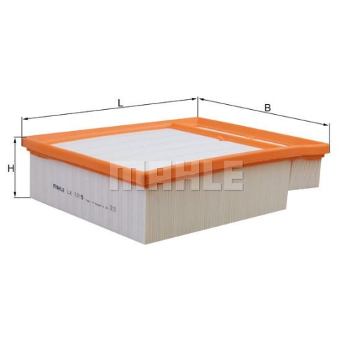 Luftfilter KNECHT LX 1019 f&uuml;r VAG