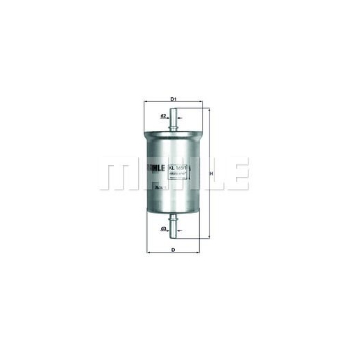 Kraftstofffilter KNECHT KL 165/1 f&uuml;r MERCEDES-BENZ SMART