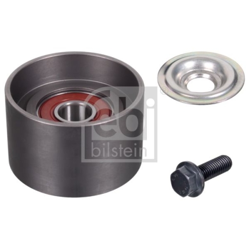 Febi Bilstein 23268 Umlenkrolle f&uuml;r Keilrippenriemen, mit Schraube , 1 St&uuml;ck