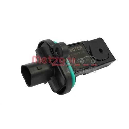 Luftmassenmesser METZGER 0890327 ORIGINAL ERSATZTEIL GREENPARTS f&uuml;r OPEL