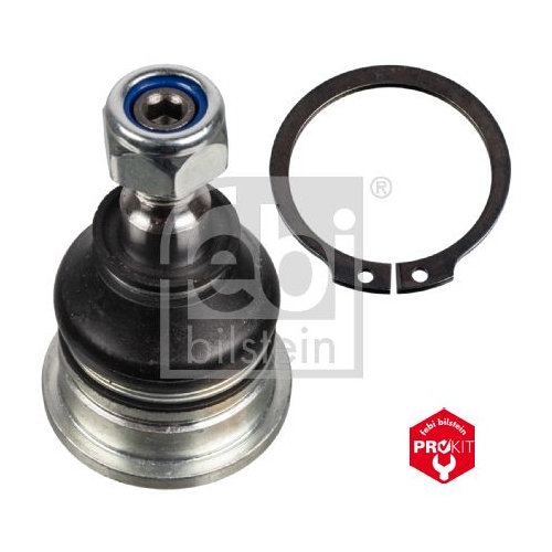 Febi Bilstein 41210 Traggelenk mit Sicherungsmutter und Sicherungsring , 1 St&uuml;ck