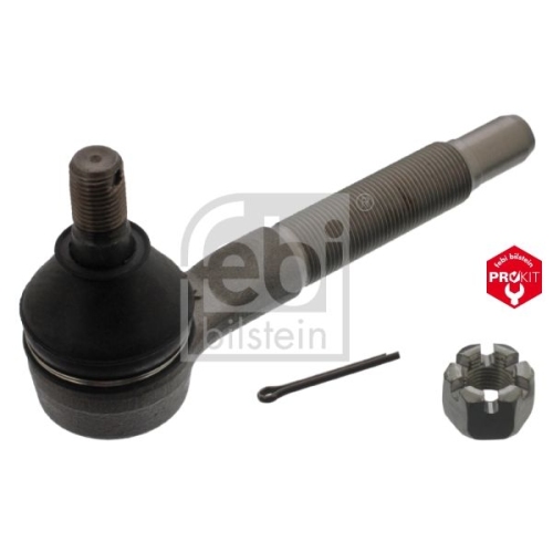 Febi Bilstein 42687 Spurstangenendst&uuml;ck mit Kronenmutter und Splint , 1 St&uuml;ck