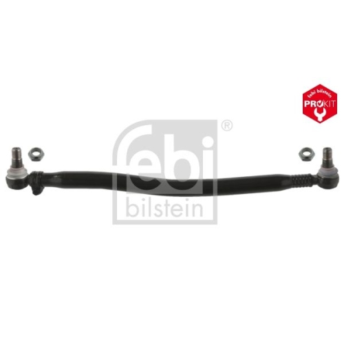 Febi Bilstein 46170 Lenkstange mit Kronenmuttern und Splinten, vom Lenkgetriebe zur 1. Vorderachse , 1 St&uuml;ck