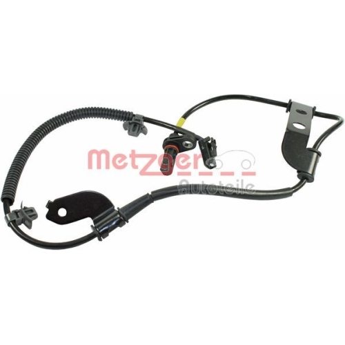 Sensor, Raddrehzahl METZGER 0900229 f&uuml;r HYUNDAI KIA, Hinterachse rechts