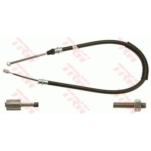 Seilzug, Feststellbremse TRW GCH2566 f&uuml;r PEUGEOT, hinten, links