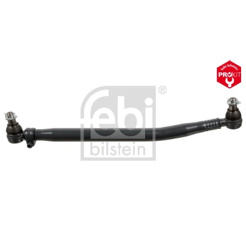 Febi Bilstein 18629 Lenkstange mit Kronenmuttern und Splinten, vom Lenkgetriebe zur 1. Vorderachse, 1 St&uuml;ck