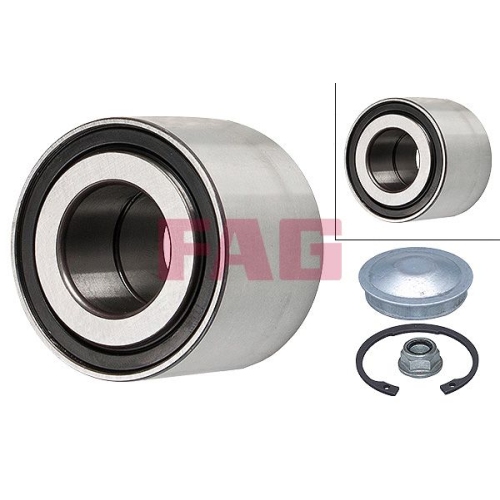 Radlagersatz FAG 713 6303 00 f&uuml;r NISSAN RENAULT CHEVROLET DACIA, Hinterachse
