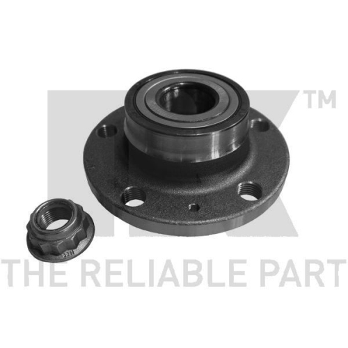 Radlagersatz NK 764307 f&uuml;r AUDI SEAT SKODA, Hinterachse, links, rechts