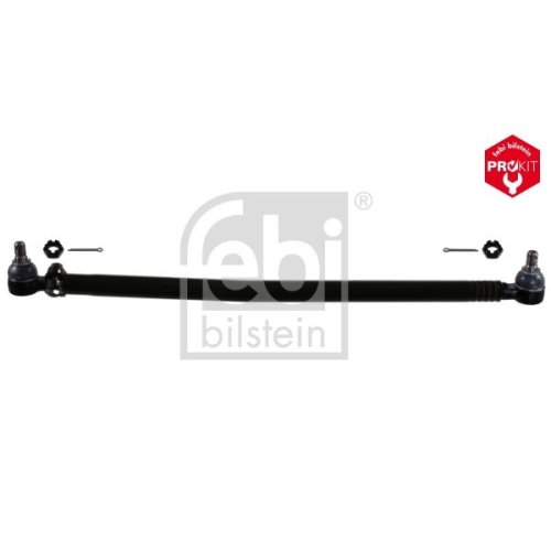 Febi Bilstein 35789 Lenkstange mit Kronenmuttern und Splinten, vom Lenkgetriebe zur 1. Vorderachse , 1 St&uuml;ck