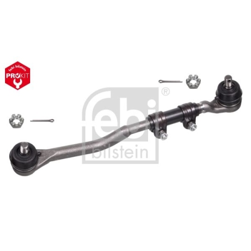 Febi Bilstein 42693 Spurstange mit Kronenmuttern und Splinten , 1 St&uuml;ck