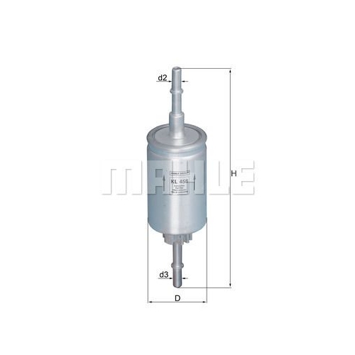 Kraftstofffilter KNECHT KL 458 f&uuml;r FORD MAZDA