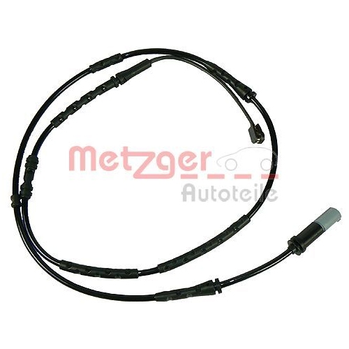 Warnkontakt, Bremsbelagverschlei&szlig; METZGER WK 17-262 f&uuml;r BMW, Hinterachse