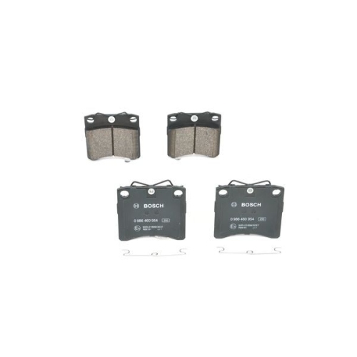 Bremsbelagsatz, Scheibenbremse BOSCH 0 986 460 954 f&uuml;r VW, Vorderachse
