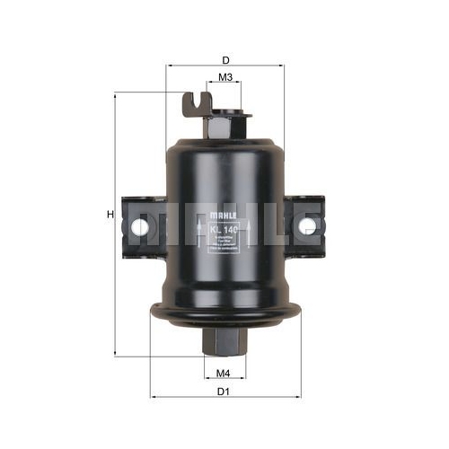 Kraftstofffilter KNECHT KL 140 f&uuml;r GMC TOYOTA