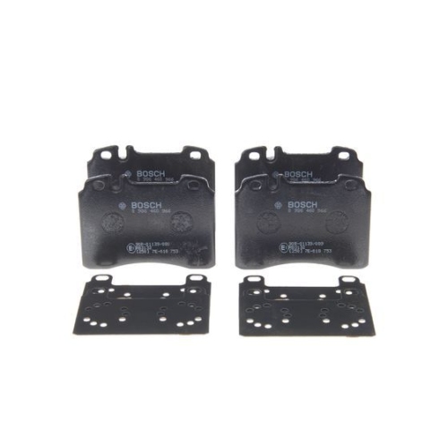 Bremsbelagsatz, Scheibenbremse BOSCH 0 986 460 966 f&uuml;r MERCEDES-BENZ