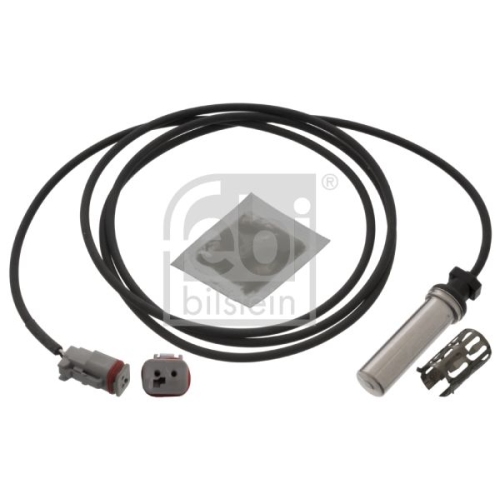 Febi Bilstein 49383 ABS-Sensor mit H&uuml;lse und Fett , 1 St&uuml;ck