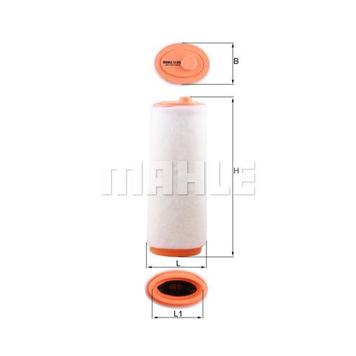 Luftfilter KNECHT LX 823 f&uuml;r BMW ROVER LAND ROVER