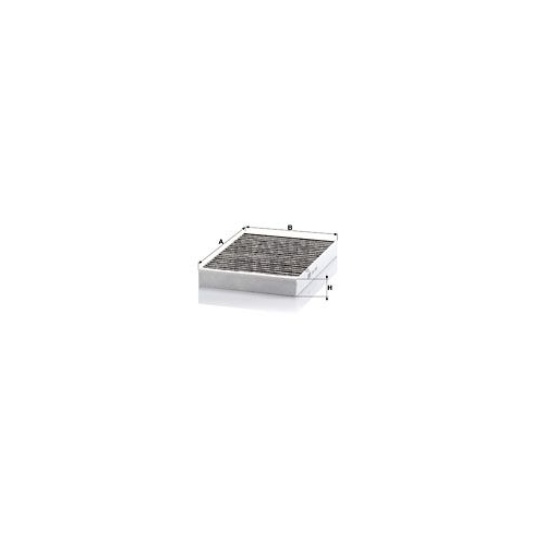 Filter, Innenraumluft MANN-FILTER CUK 2722-2 f&uuml;r MERCEDES-BENZ
