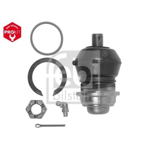 Febi Bilstein 41222 Traggelenk mit Kronenmutter, Splint und Sicherungsring , 1 St&uuml;ck