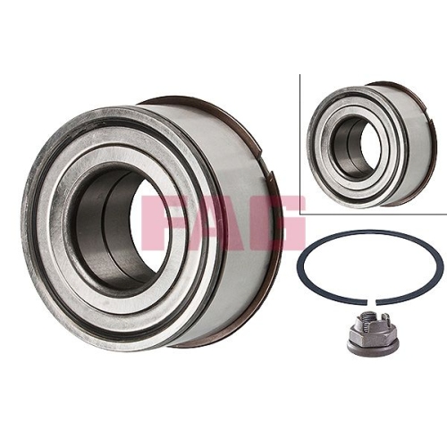 Radlagersatz FAG 713 6309 20 f&uuml;r RENAULT, Hinterachse, Vorderachse
