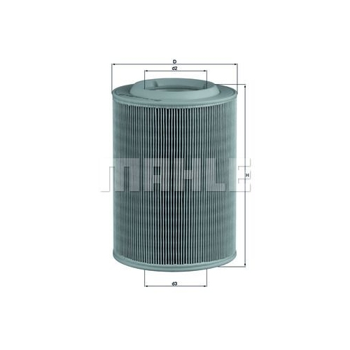 Luftfilter KNECHT LX 314 f&uuml;r VAG