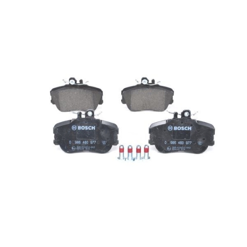 Bremsbelagsatz, Scheibenbremse BOSCH 0 986 460 977 f&uuml;r MERCEDES-BENZ