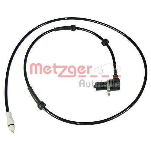 Sensor, Raddrehzahl METZGER 0900397 f&uuml;r FIAT CITRO&Euml;N/PEUGEOT, Vorderachse