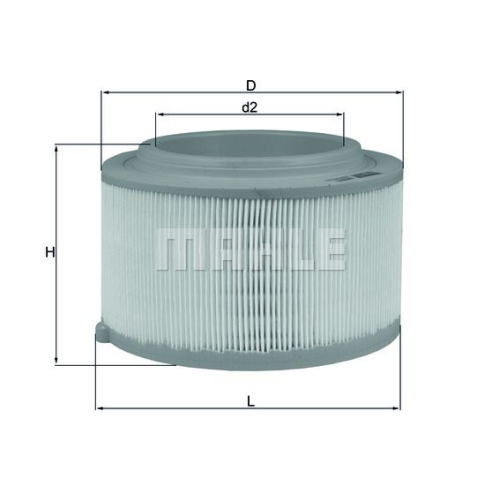Luftfilter KNECHT LX 3458 f&uuml;r FORD MAZDA