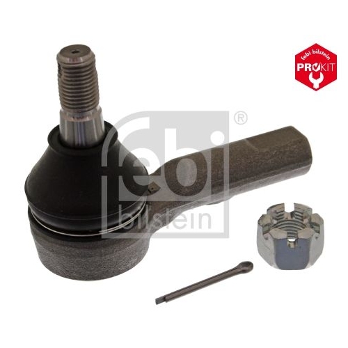 Febi Bilstein 42702 Spurstangenendst&uuml;ck mit Kronenmutter und Splint , 1 St&uuml;ck