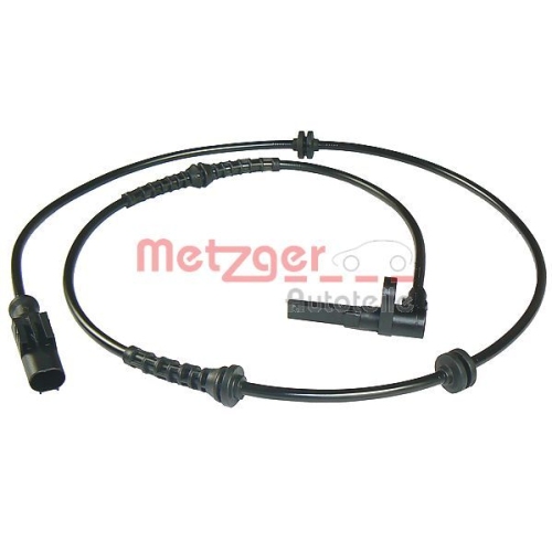Sensor, Raddrehzahl METZGER 0900413 ORIGINAL ERSATZTEIL f&uuml;r FIAT CITRO&Euml;N/PEUGEOT