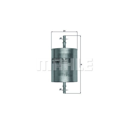 Kraftstofffilter KNECHT KL 409 f&uuml;r FORD KAYSER