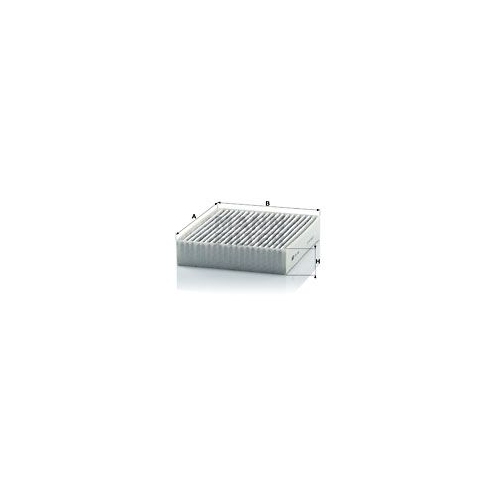 Filter, Innenraumluft MANN-FILTER CUK 1830 f&uuml;r MITSUBISHI SMART