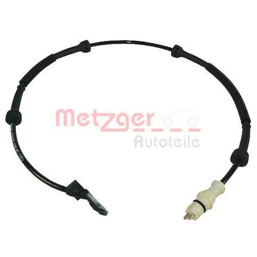 Sensor, Raddrehzahl METZGER 0900655 ORIGINAL ERSATZTEIL f&uuml;r NISSAN OPEL RENAULT