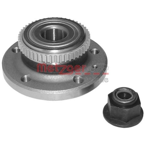 Radlagersatz METZGER WM 2111 f&uuml;r VOLVO, Hinterachse beidseitig