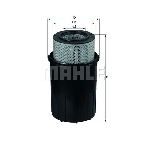 Luftfilter KNECHT LX 388 f&uuml;r MERCEDES-BENZ