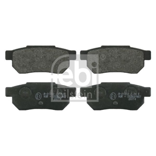Febi Bilstein 16309 Bremsbelagsatz , 1 St&uuml;ck
