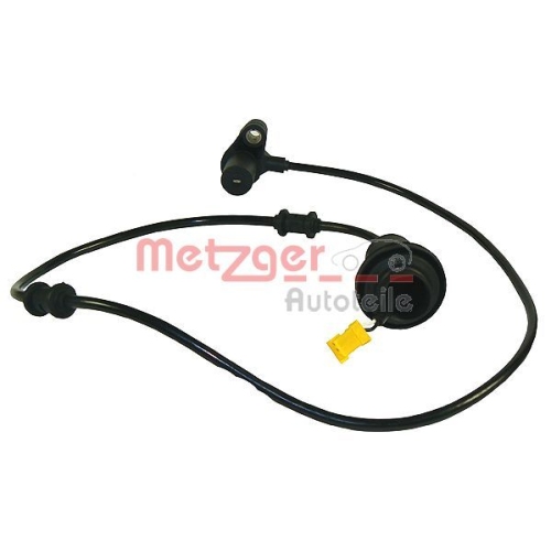 Sensor, Raddrehzahl METZGER 0900663 f&uuml;r MERCEDES-BENZ, Hinterachse