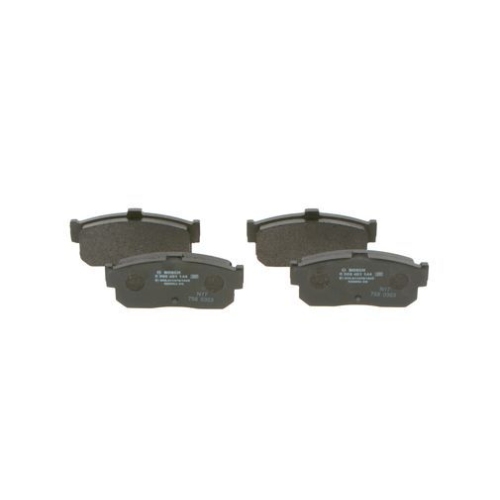 Bremsbelagsatz, Scheibenbremse BOSCH 0 986 461 144 f&uuml;r MAZDA NISSAN, Hinterachse