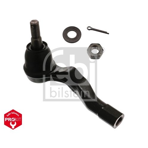 Febi Bilstein 42710 Spurstangenendst&uuml;ck mit Kronenmutter und Splint , 1 St&uuml;ck