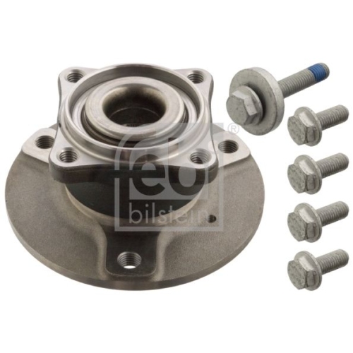 Febi Bilstein 102265 Radlagersatz mit Radnabe und ABS-Impulsring , 1 St&uuml;ck
