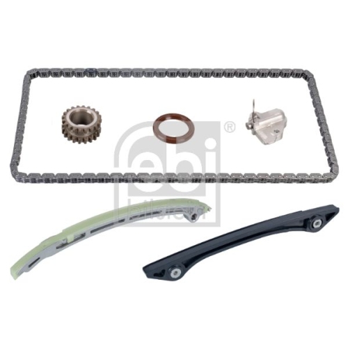 Febi Bilstein 109729 Steuerkettensatz f&uuml;r Nockenwelle, mit Gleitschienen und Kettenspanner, 1 St&uuml;ck
