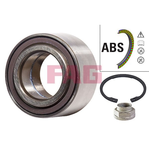 Radlagersatz FAG 713 6404 90 f&uuml;r CITRO&Euml;N PEUGEOT TOYOTA, Vorderachse