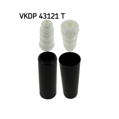 Staubschutzsatz, Sto&szlig;d&auml;mpfer SKF VKDP 43121 T f&uuml;r AUDI SEAT VW, Hinterachse