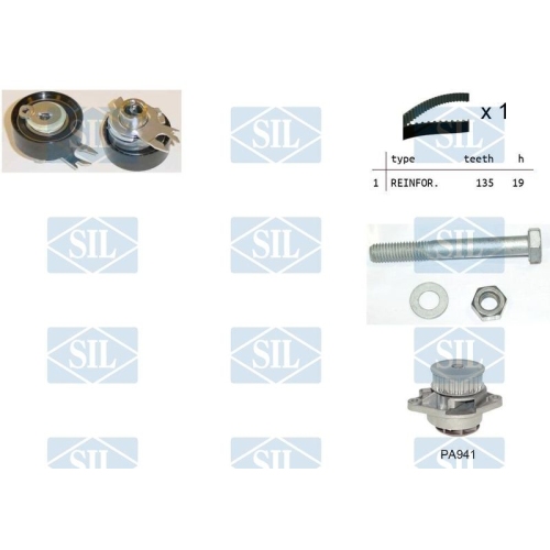 Wasserpumpe + Zahnriemensatz Saleri SIL K2PA941