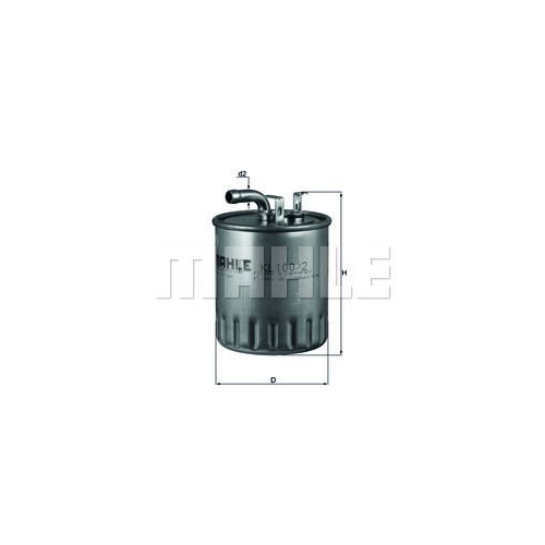 Kraftstofffilter KNECHT KL 100/2 f&uuml;r MERCEDES-BENZ