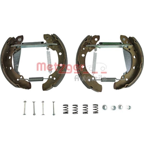 Bremsbackensatz METZGER MG 571V1 GREENPARTS f&uuml;r VAG, Hinterachse