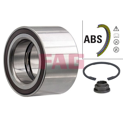 Radlagersatz FAG 713 6405 50 f&uuml;r CITRO&Euml;N FIAT PEUGEOT, Vorderachse
