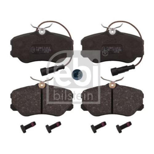 Febi Bilstein 116004 Bremsbelagsatz mit Schrauben , 1 St&uuml;ck